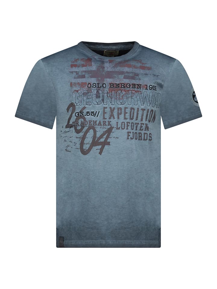 Shirt "Jelegant" donkerblauw