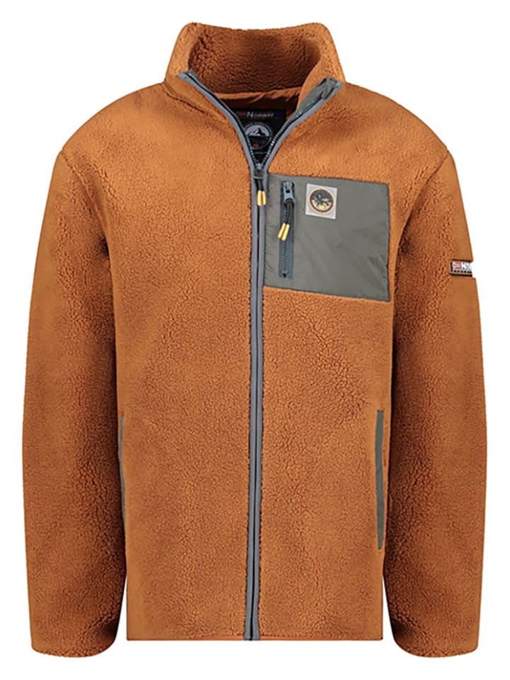 Fleece vest "Urock" camel