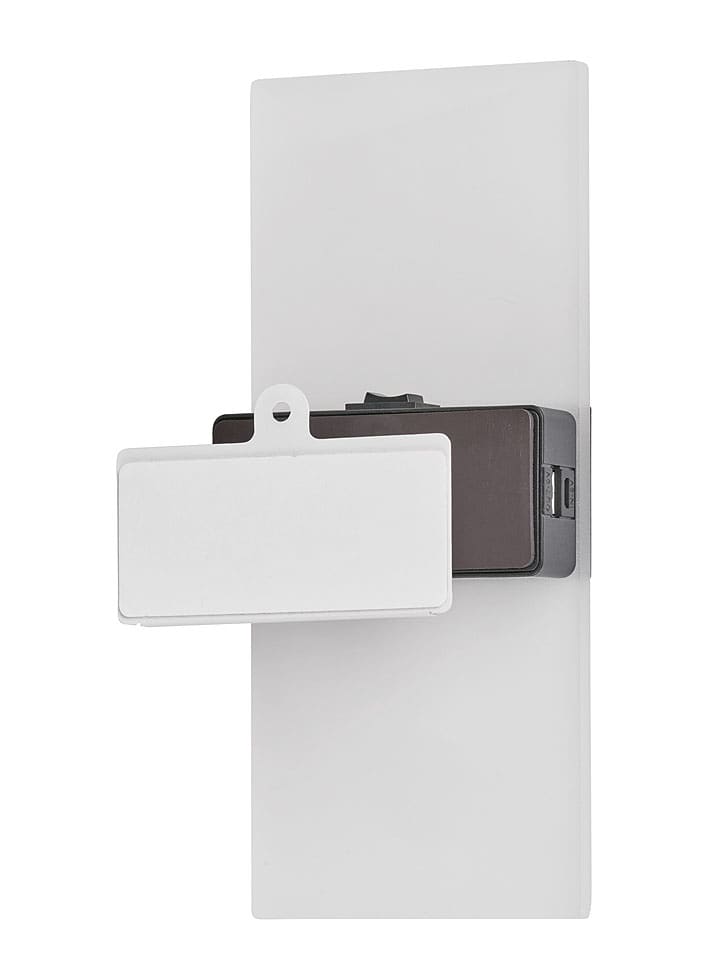 Ledwandlamp wit - (B)22,5 x (H)9,6 cm