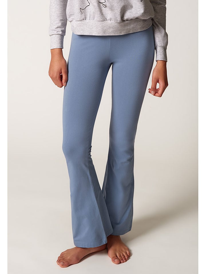 Legginsy w kolorze niebieskim