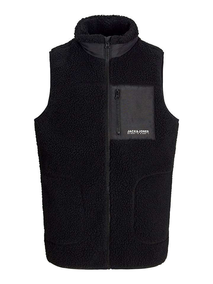 ONLY imitatiebonten bodywarmer zwart