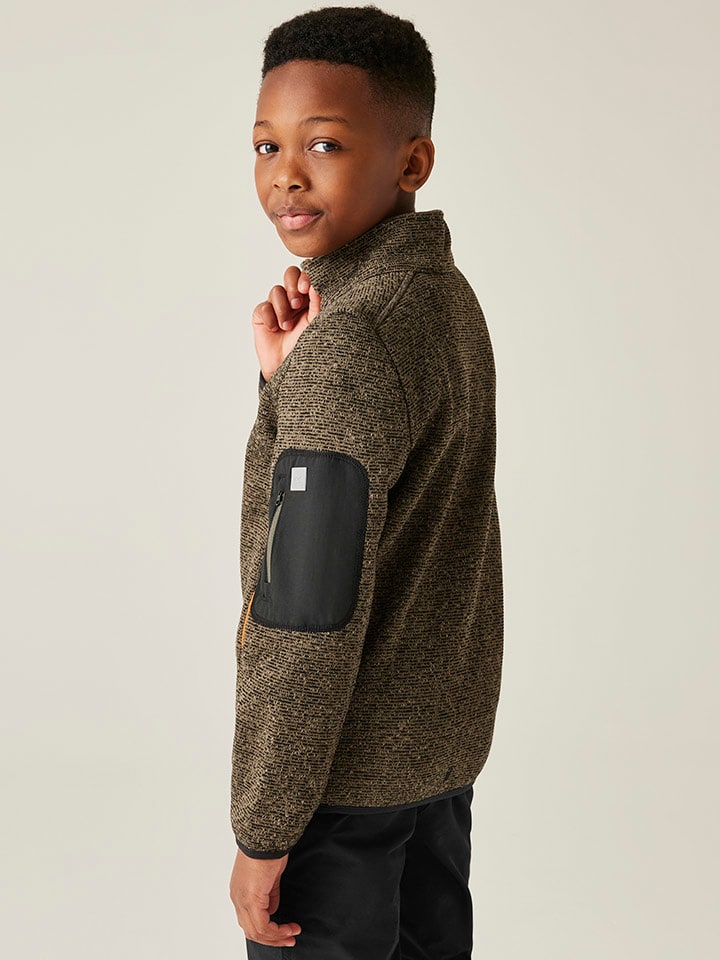 Fleece vest "Newhill" lichtbruin