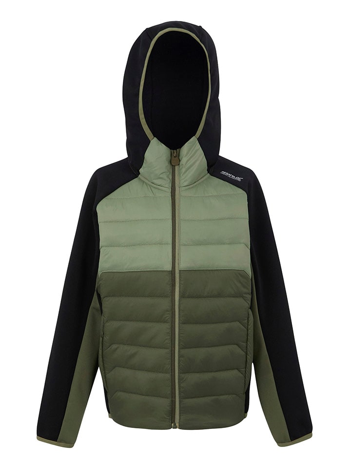 Kurtka hybrydowa "Kielder IX" w kolorze khaki