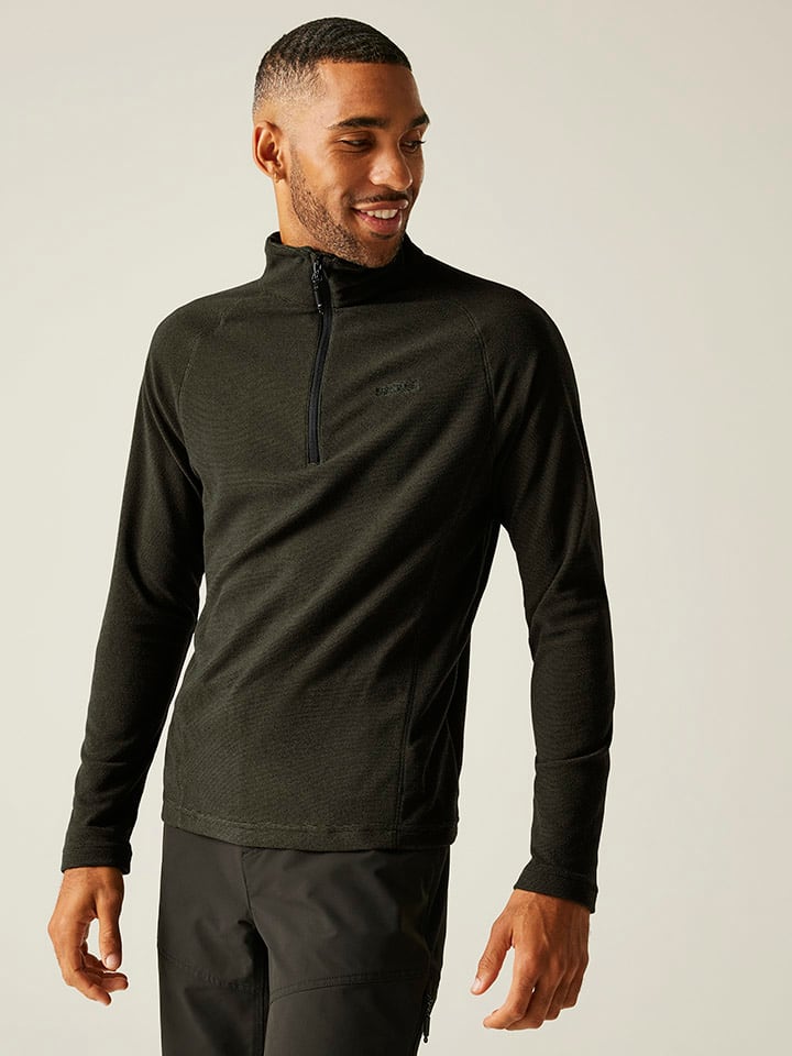 Fleecepullover "Montes" in Khaki