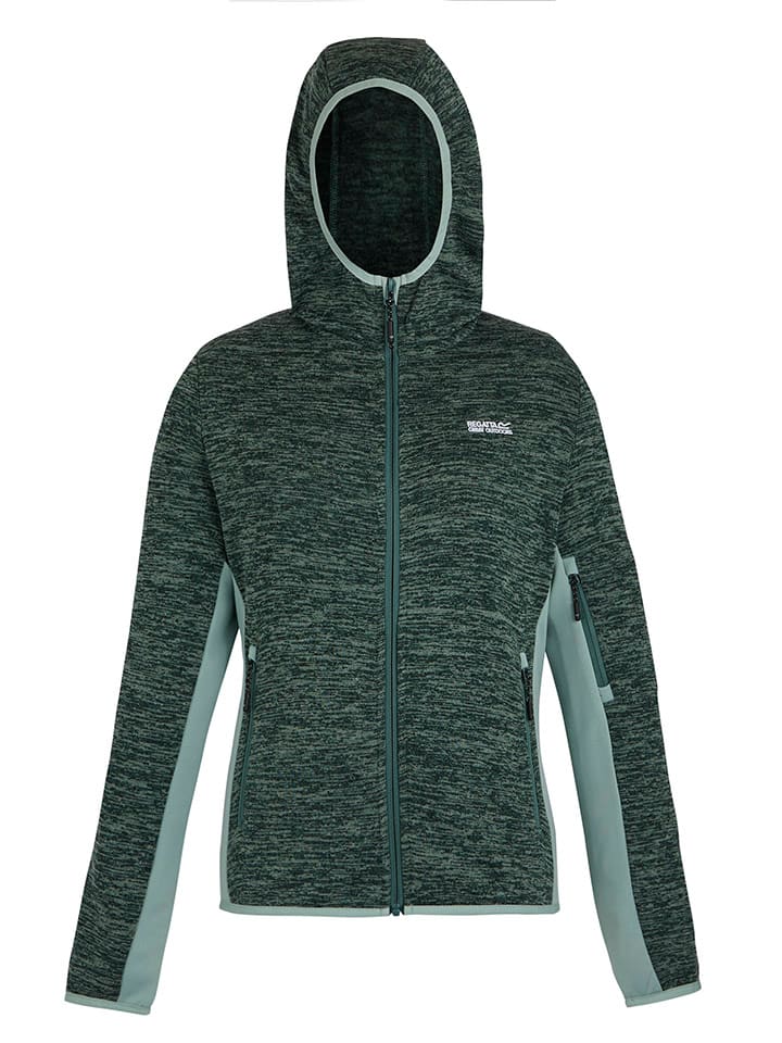 Fleece vest "Kemilia" groen