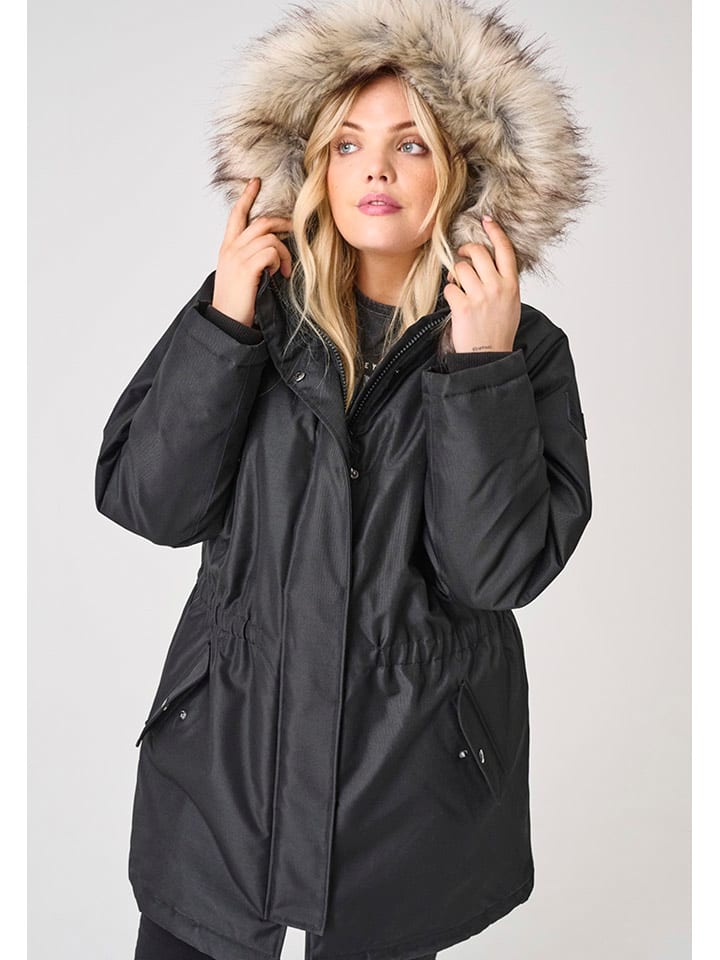 Parka zwart