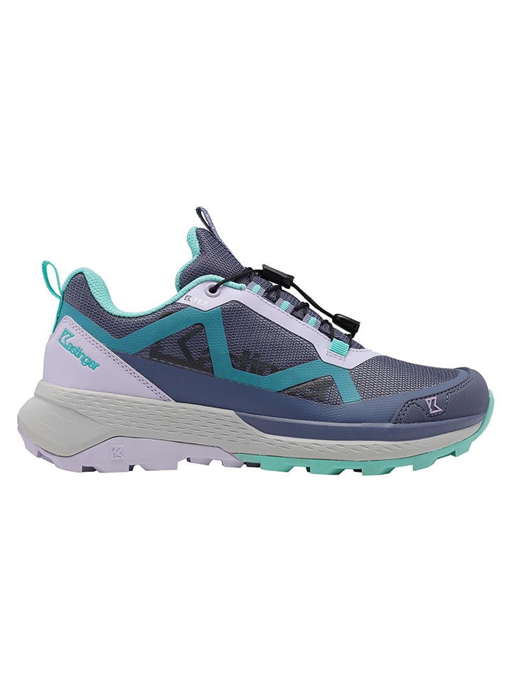 Buty turystyczne "LH-Knaudach Low KTX" w kolorze szaro-turkusowym