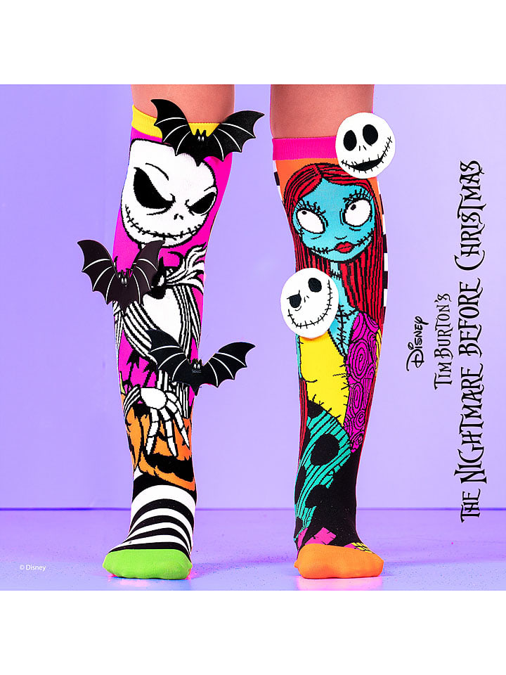 Skarpety "Nightmare before Christmas" ze wzorem