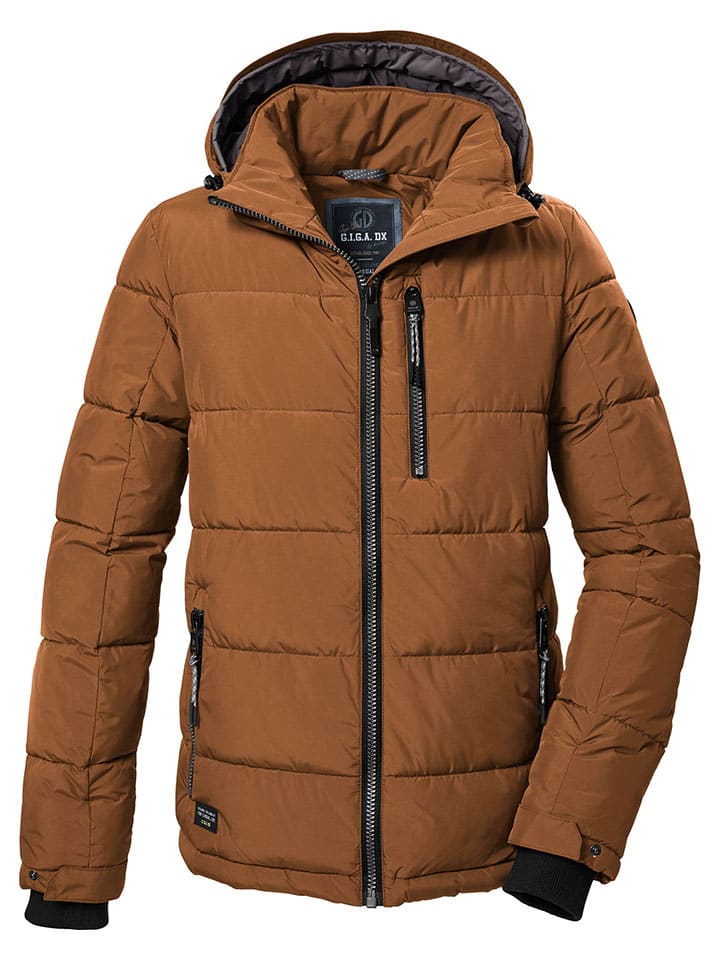 Steppjacke ''GW 27'' in Hellbraun