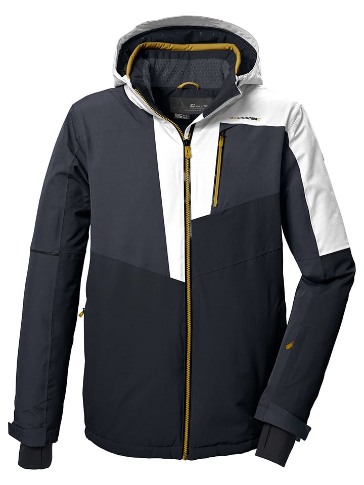 Funktionsjacke ''KSW 76'' in Schwarz/ Grau/ Weiß