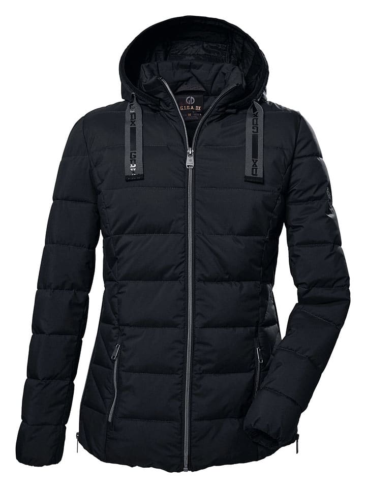 Steppjacke ''GW 4'' in Schwarz