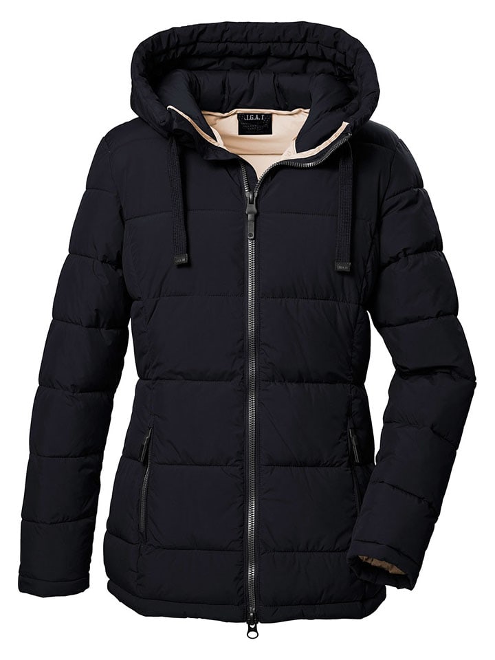 Steppjacke ''GW 68'' in Schwarz