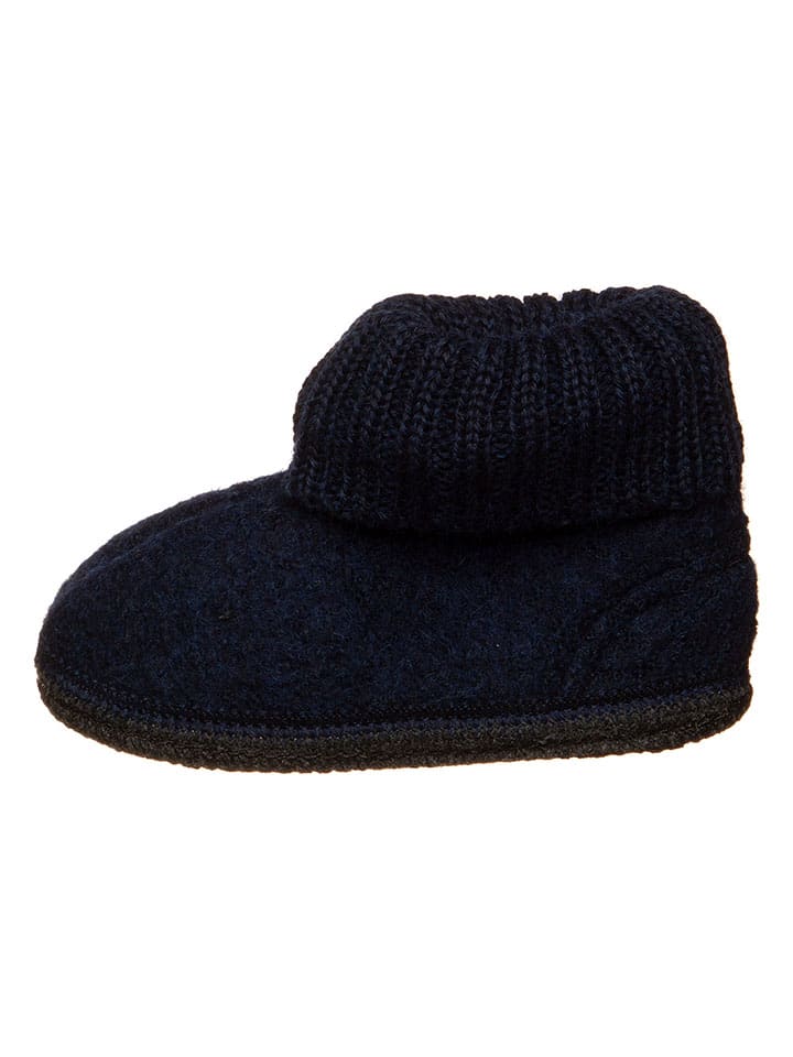Pantoffels "Kauns" donkerblauw