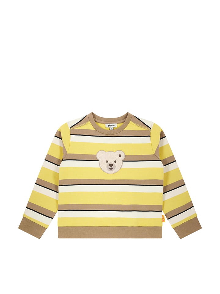 Sweatshirt in Gelb