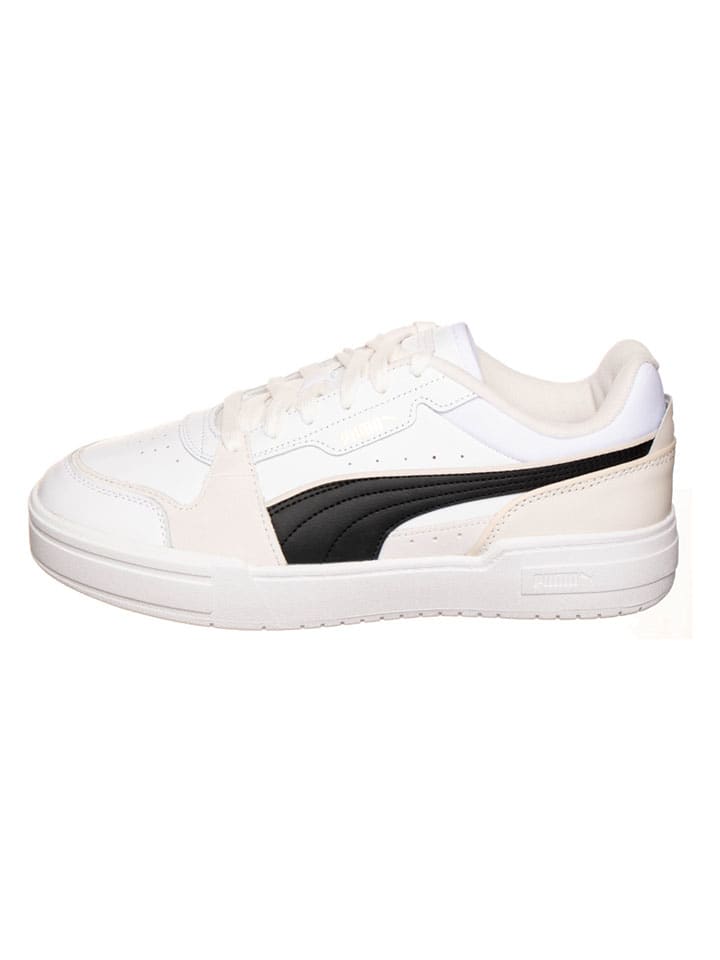 Skórzane sneakersy "CA Pro Lux III" w kolorze biało-kremowym