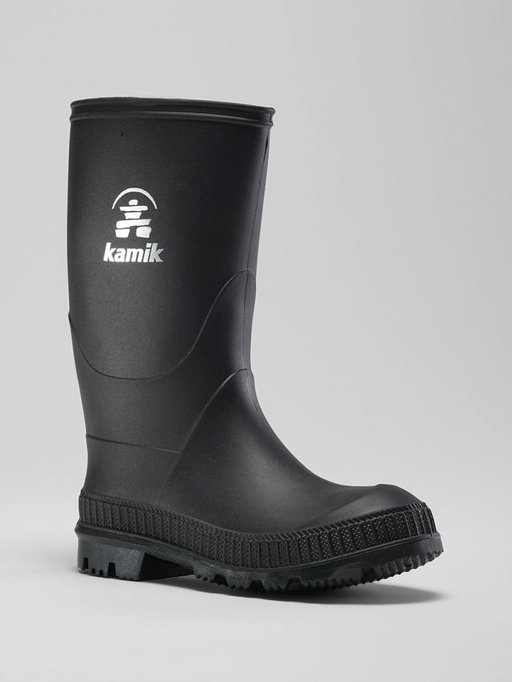 Kalosze "Stomp" w kolorze czarnym