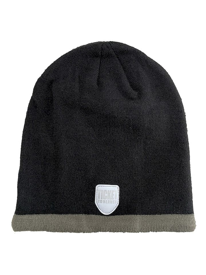 Czapka beanie w kolorze czarnym
