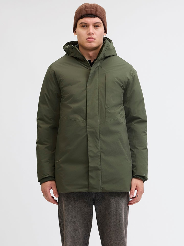 Parka w kolorze khaki