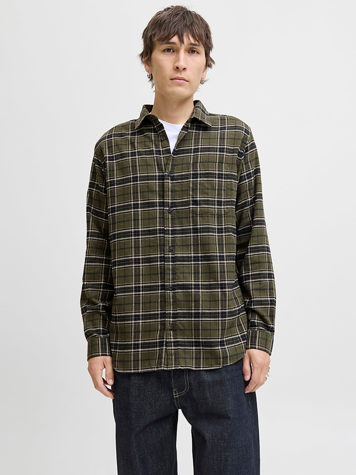 Koszula - Regular fit - w kolorze khaki