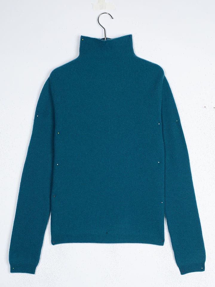 Kaschmir-Pullover "Ruby" in Petrol