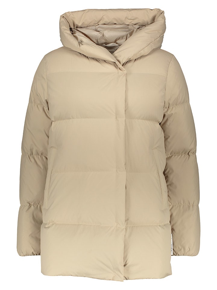 Daunenjacke in Beige