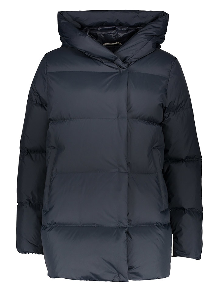 Donsjas donkerblauw
