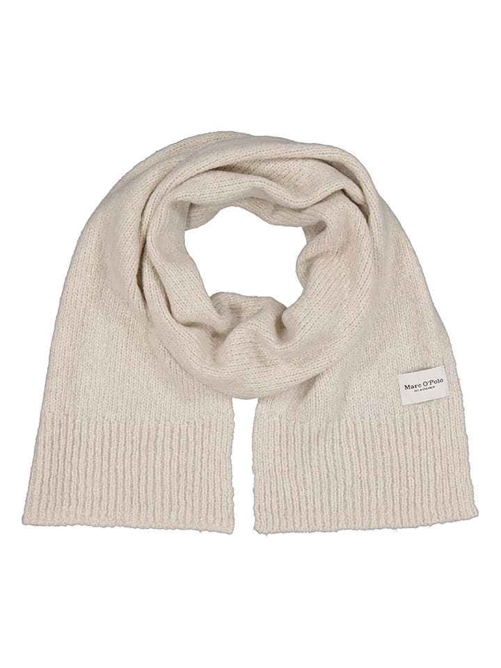 Schal in Creme