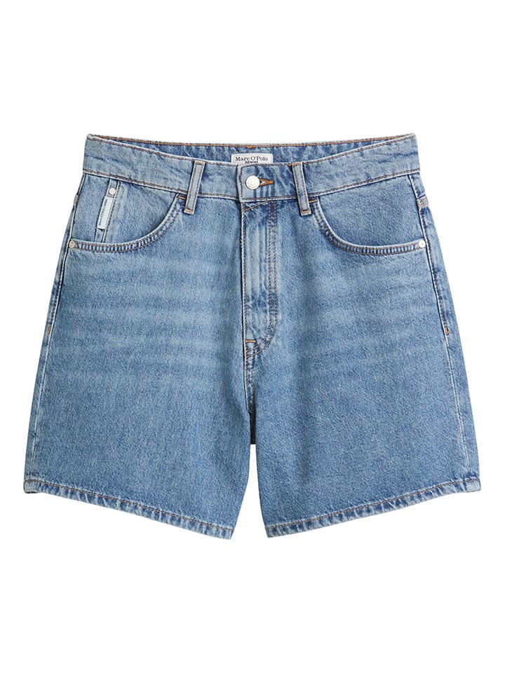 Spijkershort blauw