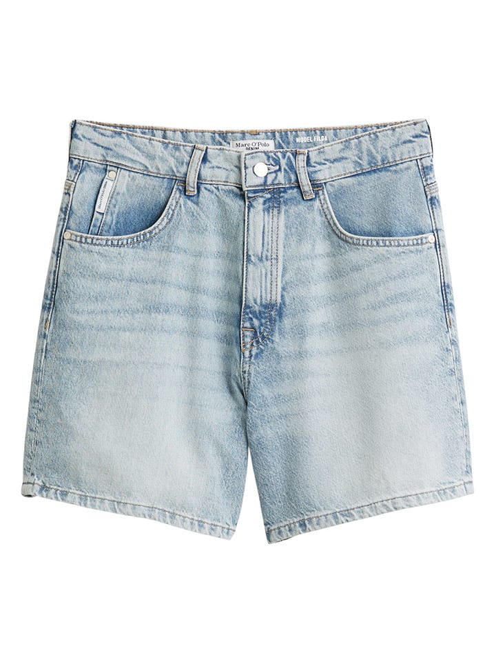 Jeans-Shorts in Hellblau