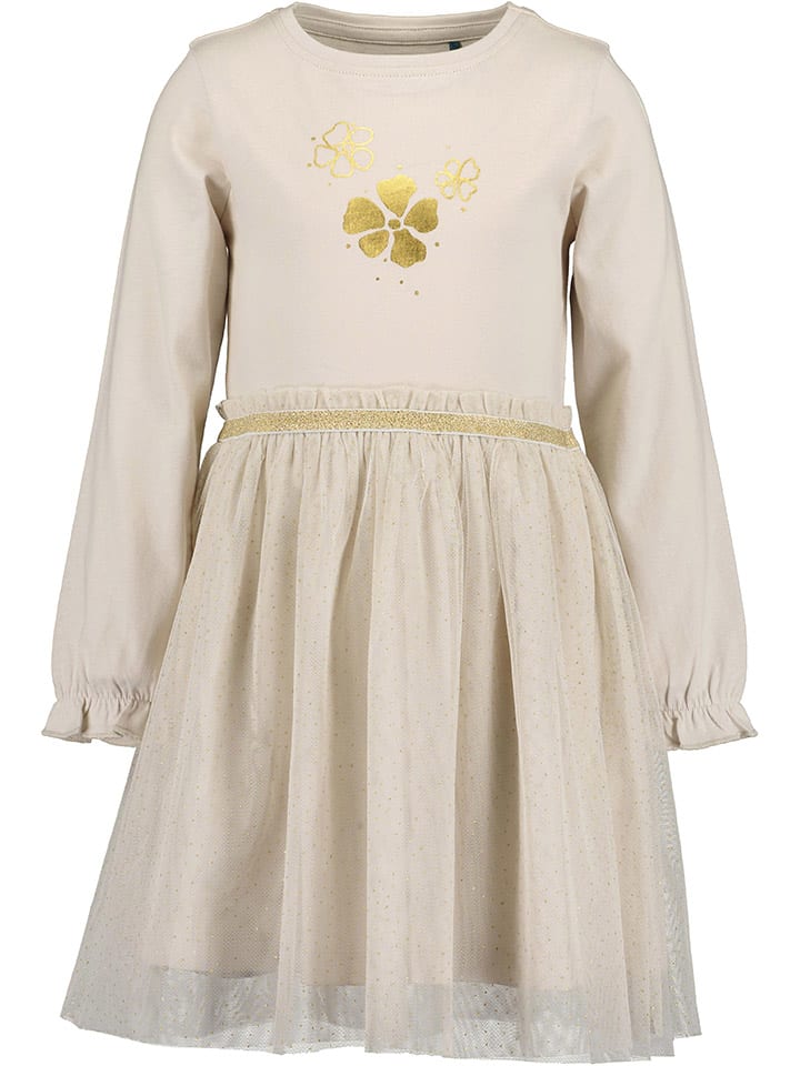 Kleid in Creme