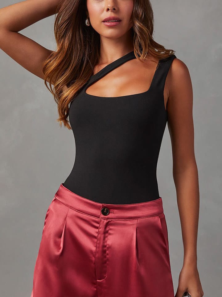 Top in Schwarz