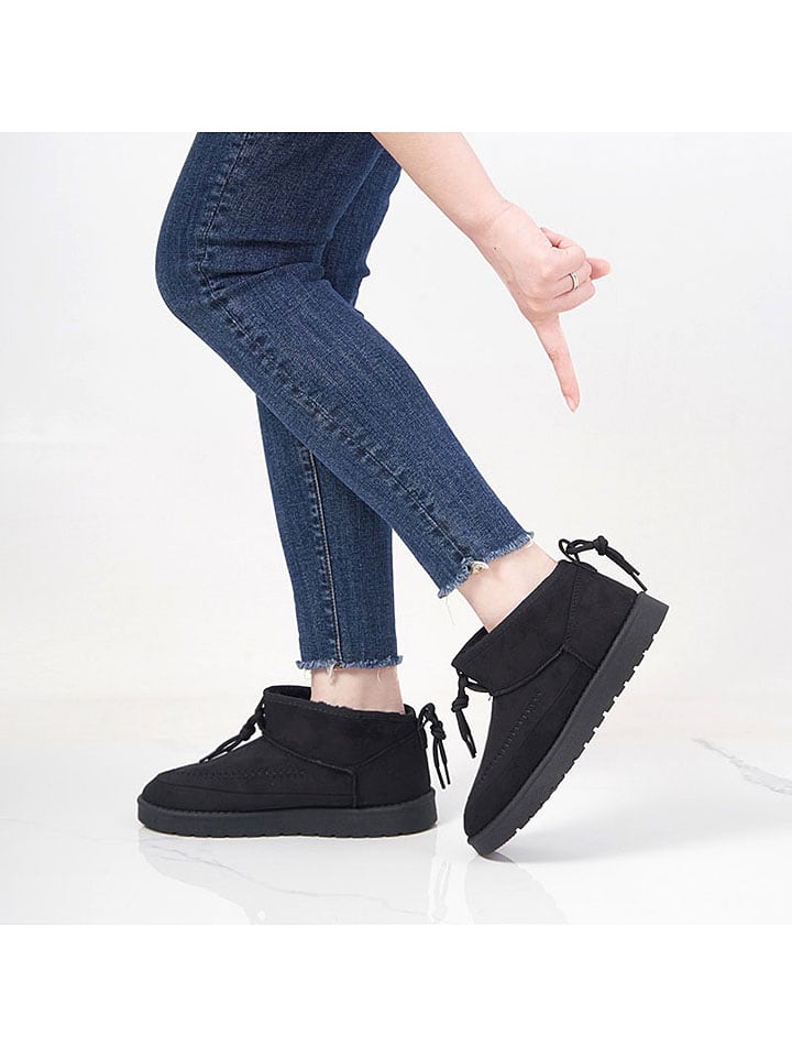 Winterboots in Schwarz