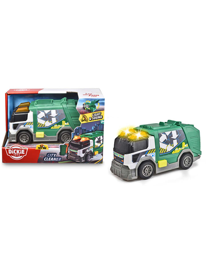 Pojazd "City Cleaner" w kolorze zielonym - 3+