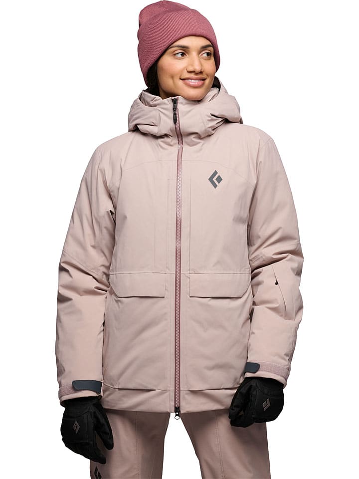Parka puchowa "Factor" w kolorze jasnofioletowym