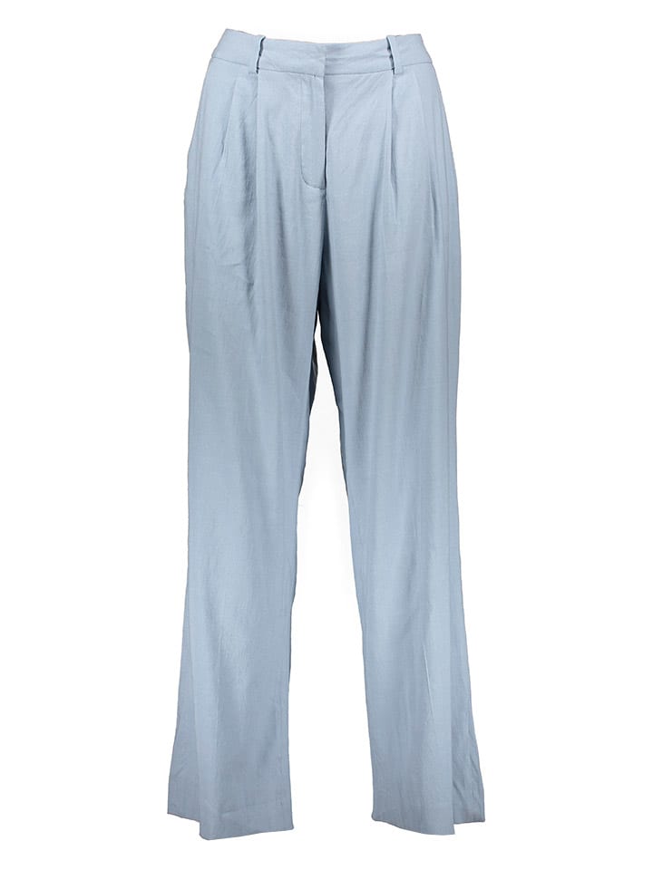 Marlenehose in Blaugrau
