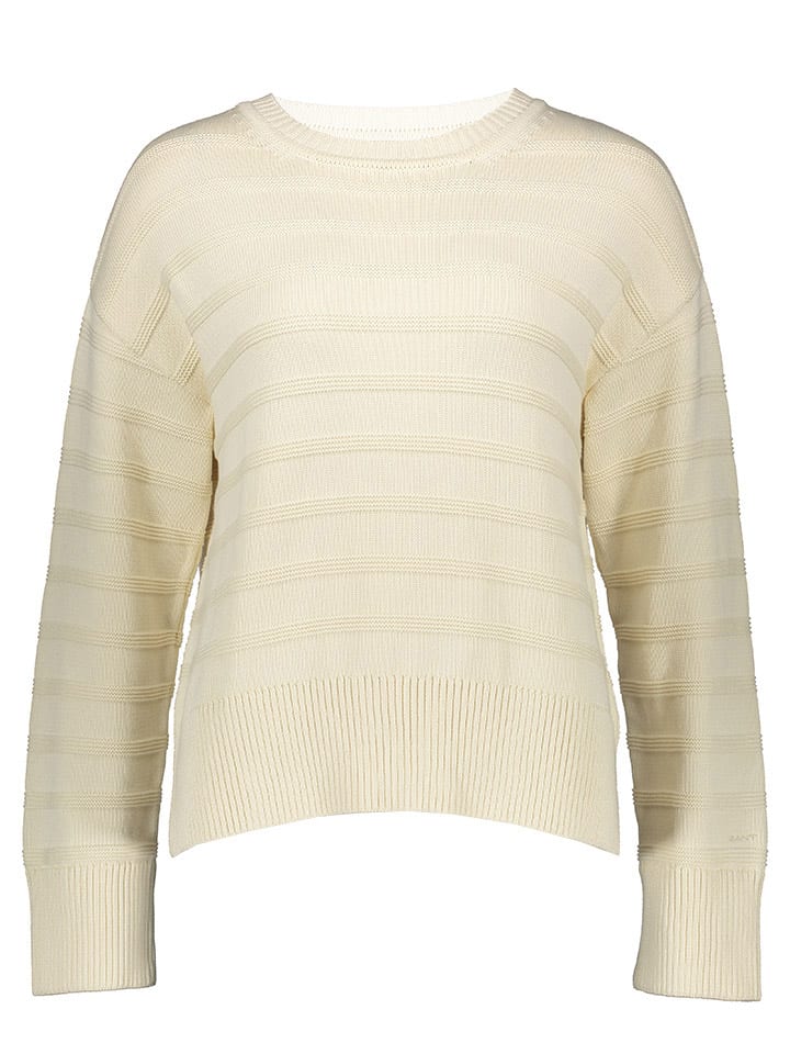 Sweter w kolorze kremowym
