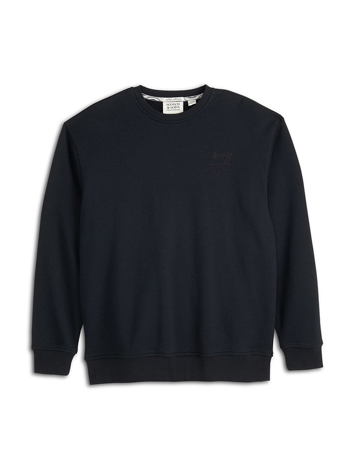 Sweatshirt in Schwarz