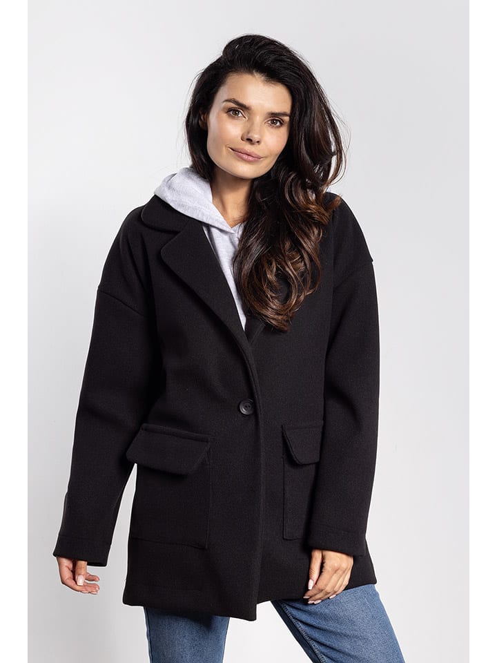 Übergangsjacke in Schwarz