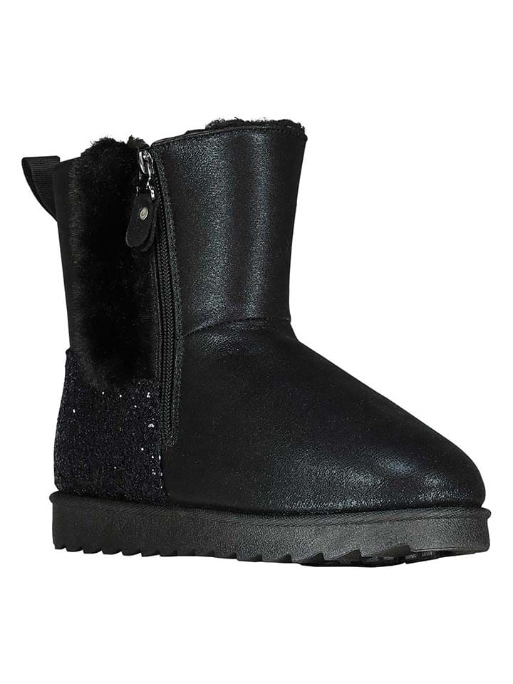 Winterboots "Oglitter" in Schwarz