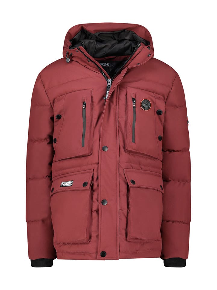 Parka "Albert" bordeaux