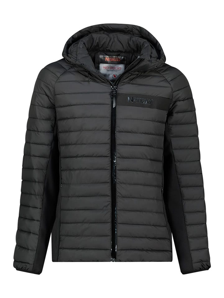 Steppjacke "Arethano" in Schwarz