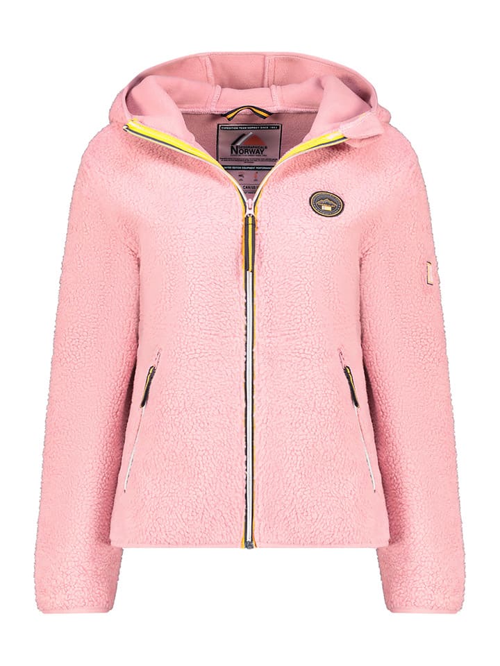 Fleece vest "Ucherpim" lichtroze