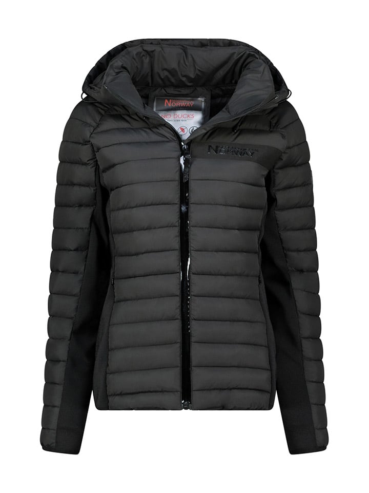 Steppjacke "Aretha" in Schwarz
