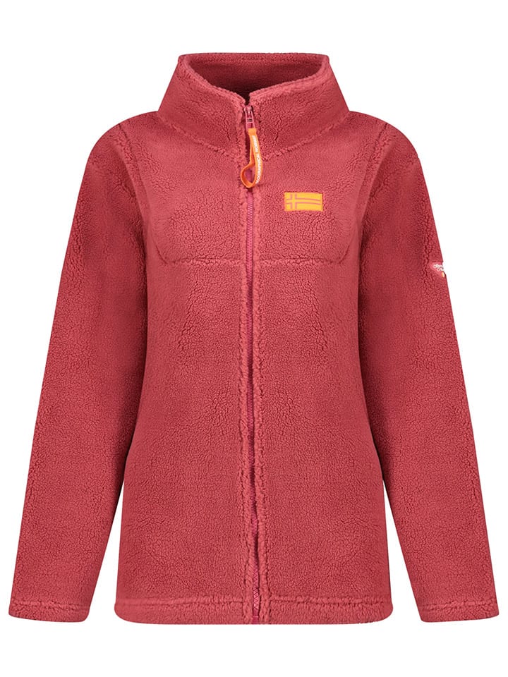 Fleece vest "Udolce" fuchsia