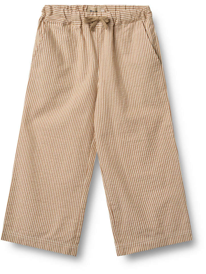 Hose "Sasha" in Beige/ Hellbraun