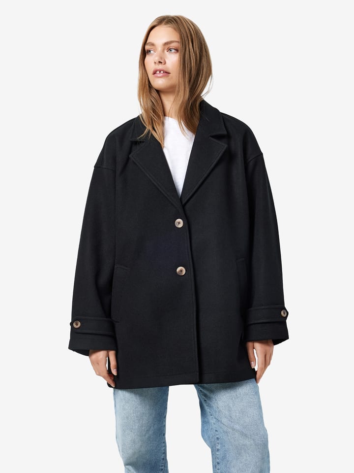 Płaszcz przejściowy w kolorze czarnym