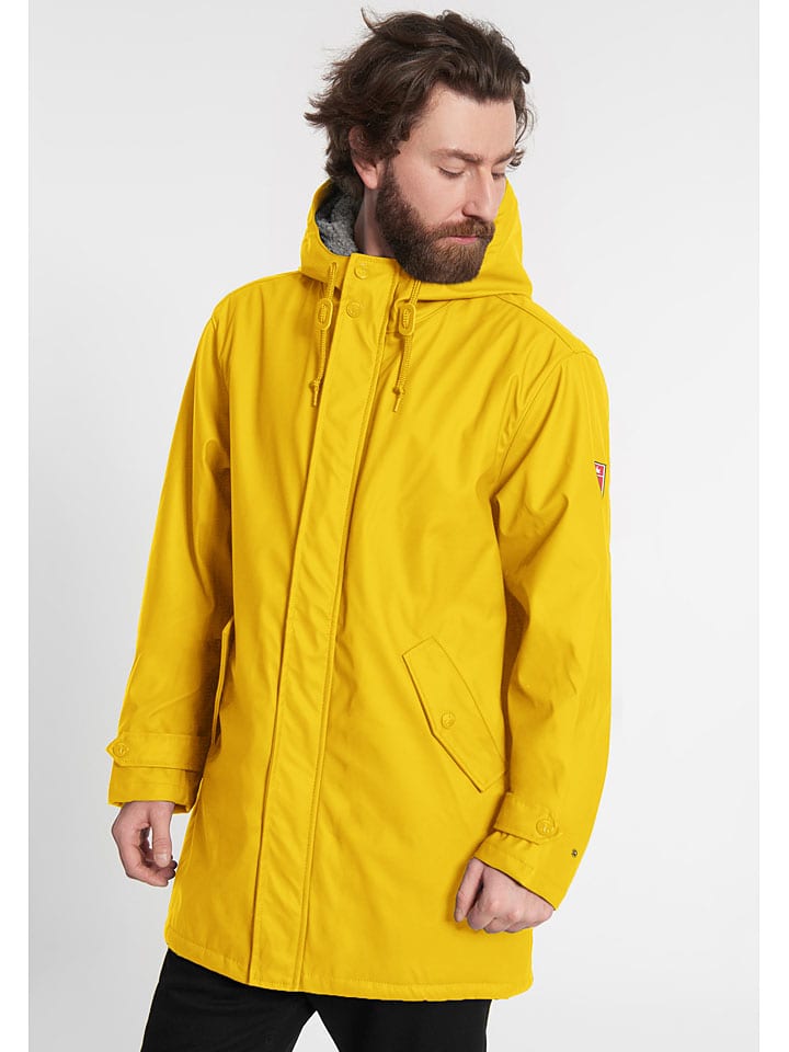 Regenjacke in Gelb