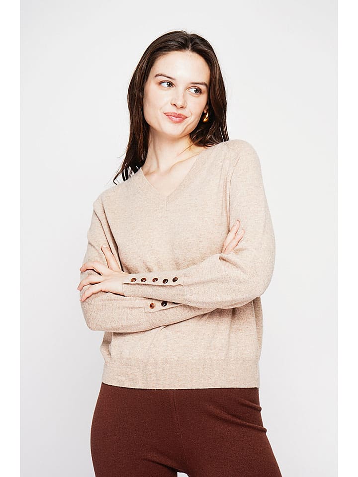 Pullover in Beige