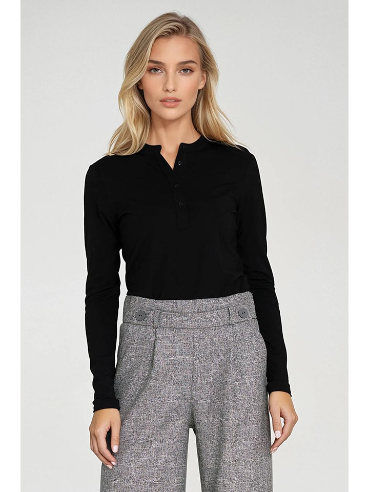 Bluse in Schwarz
