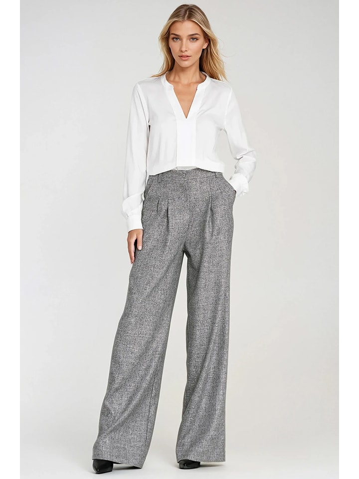Marlenehose in Grau